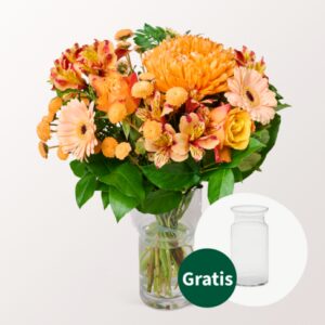 Blumenstrauß Abendsonne