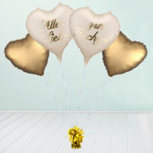 Heliumballon-Geschenk ?Alles Liebe zur Hochzeit?
