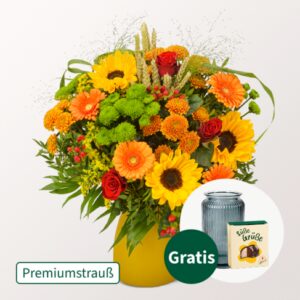 Premiumstrauß Herbstwiese