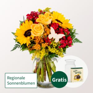 Blumenstrauß Herbstglühen