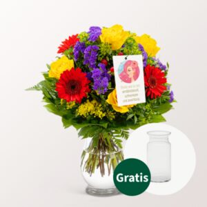 Sternzeichen-Blumenstrauß Jungfrau