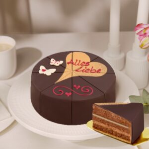 Dessert-Torte ?Alles Liebe?