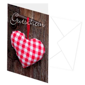 Gutschein Herz Gutschein Herz