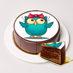 Dessert-Motiv-Torte Eule