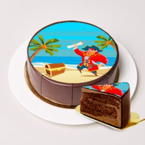 Dessert-Motiv-Torte Pirat