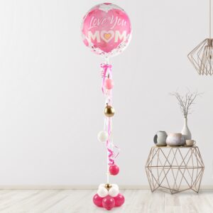 Riesenballon-Präsent ?Love You Mom? (190 cm)