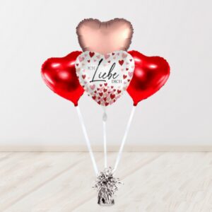 Heliumballon Geschenk ?Ich liebe dich? Herzchen Heliumballon Geschenk ?Ich liebe dich? Herzchen