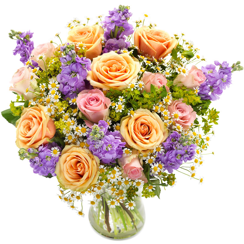 Gemischter Rosenstrauß