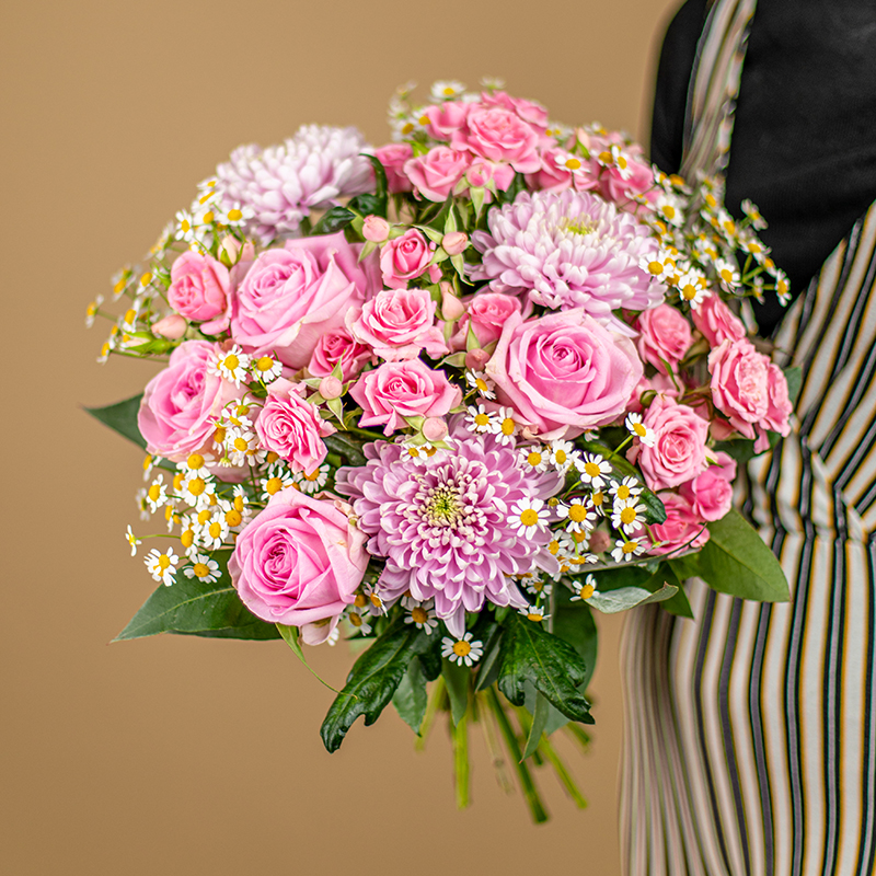 Rosa Blumenstrauß – Bild 2
