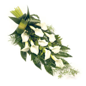 Trauerstrauß aus Calla-Lilien
