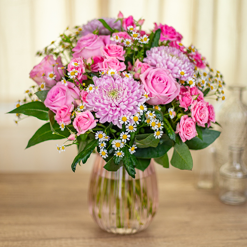 Rosa Blumenstrauß – Bild 3