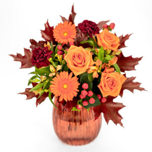 Feuriger Herbststrauß
