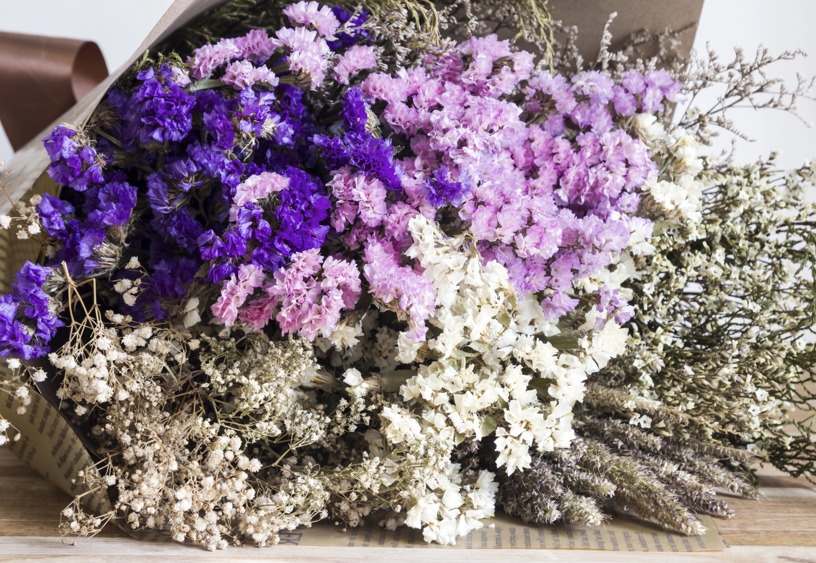 Bunter Strauß aus Schnittblumen