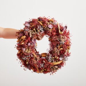 Trockenblumenkranz Berry Christmas