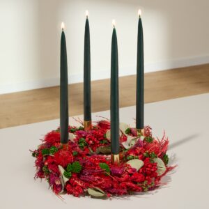 Trockenblumen Adventskranz Classy Christmas