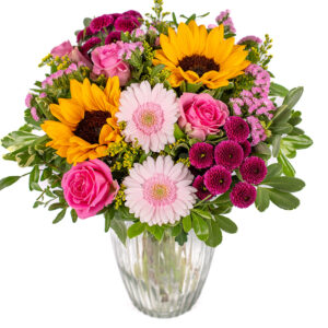 Strauß mit Sonnenblumen