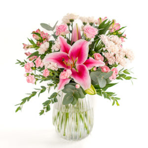 Blumenstrauß rosa Lilien Blumenstrauß rosa Lilien