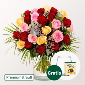 Premiumstrauß Rosenfest