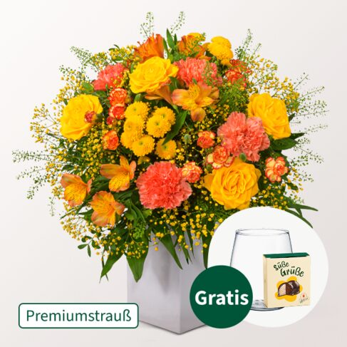 Premiumstrauß Herbstsonne